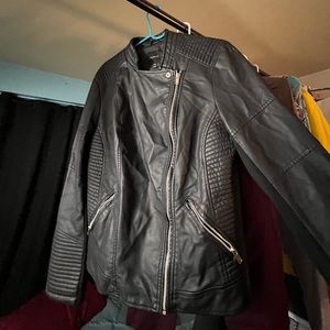 Lane Bryant leather jacket